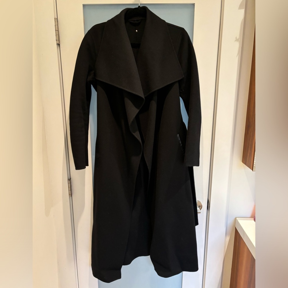 Mackage Mai Belted Wool Wrap Coat